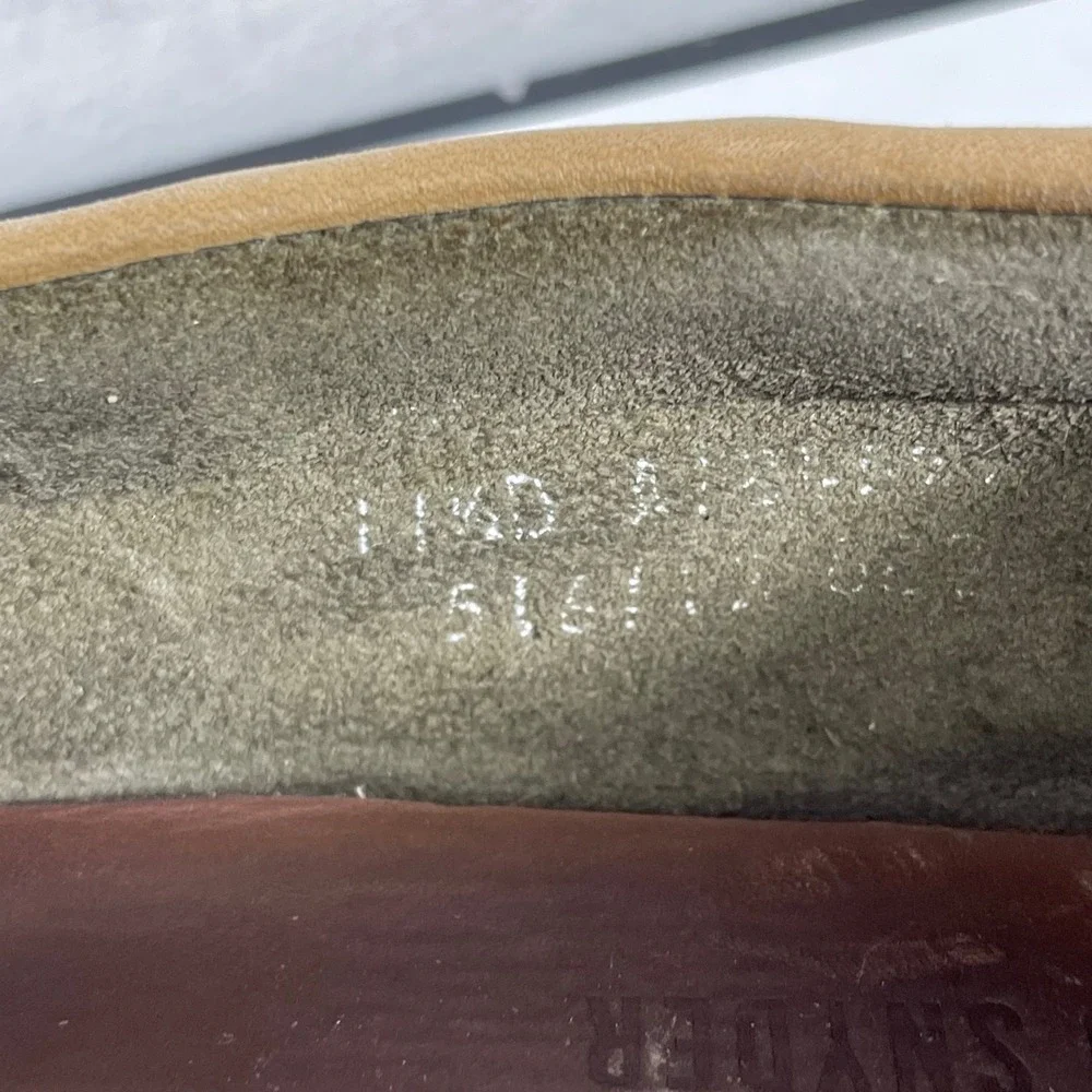 Todd Snyder x LL Bean Boat Shoes Casual Green Brown Suede Slip On Men's 11.5 D